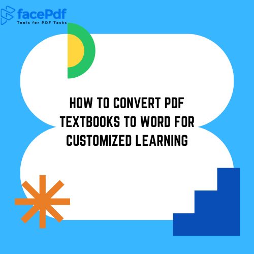 How to Convert PDF Textbooks to Word for Customized Learning